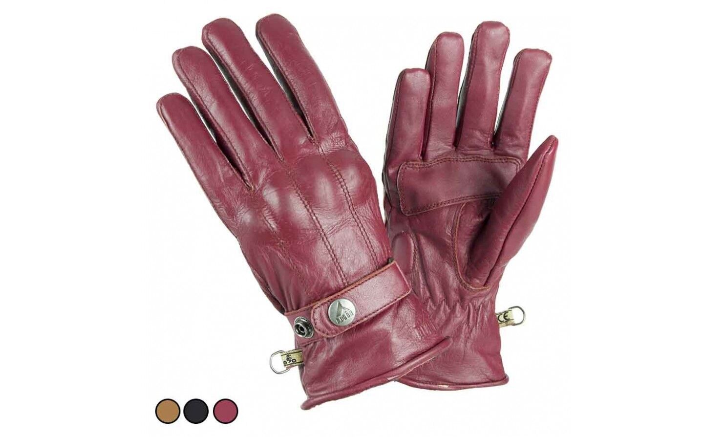 BY CITY Guantes Invierno Mujer ByCity Elegant Granate  1000032XS