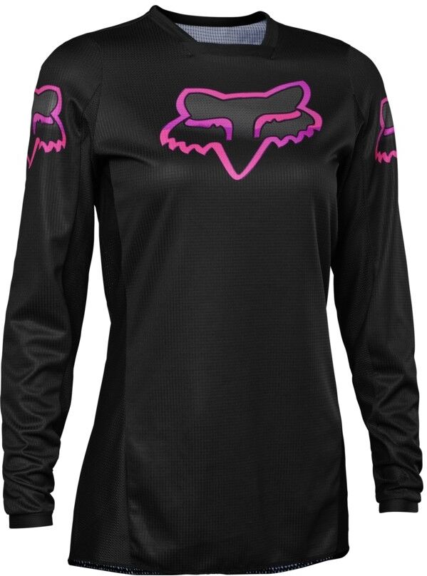 Camiseta Fox Mujer 180 Blackout Negro Rosa  29760-285