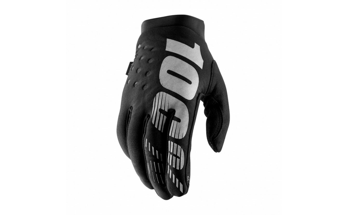 Guantes Mujer 100% Brisker Negro Gris  1101605709