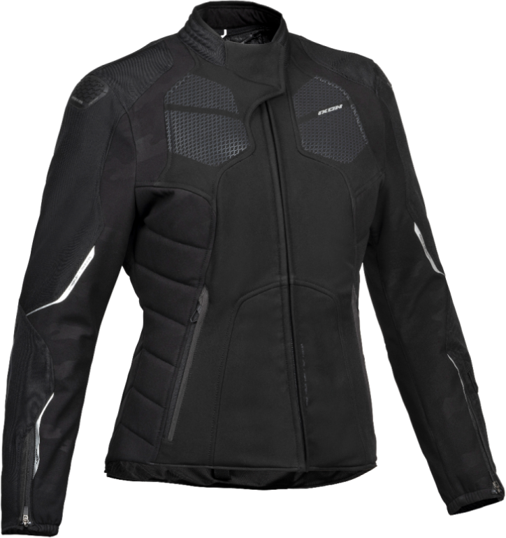 Chaqueta Ixon Mujer Cell Negro Plata  100102048-1012