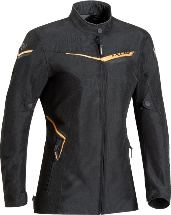 Chaqueta Ixon Mujer Slash Negro Dorado  100102050-1067