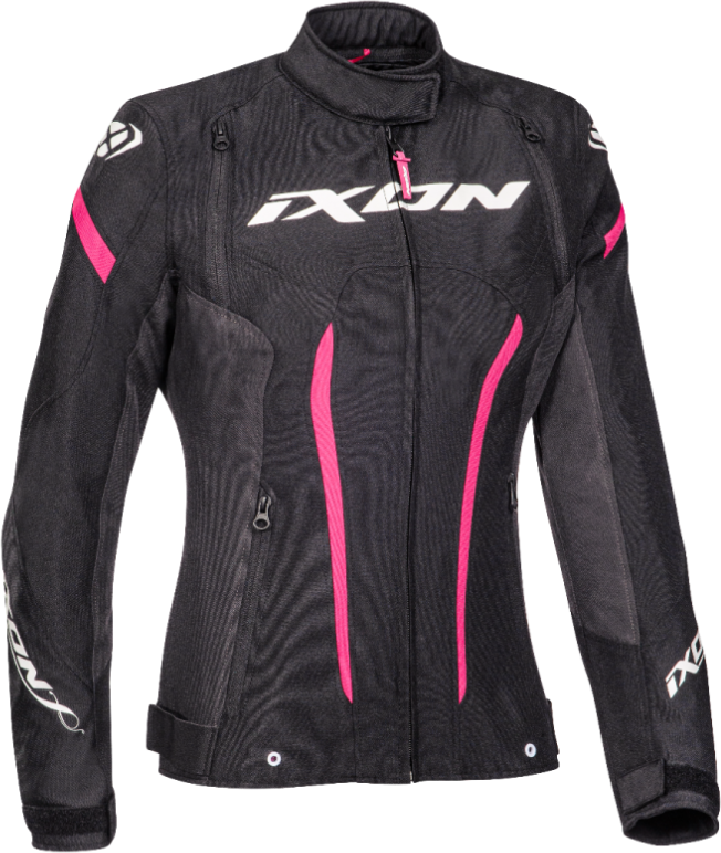 Chaqueta Ixon Mujer Striker Negro Antracita Fucsia  100102054-1110