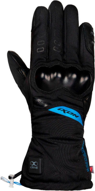 Guantes Ixon Mujer Calefactables It-Yuga Negro Azul  300112029-1029