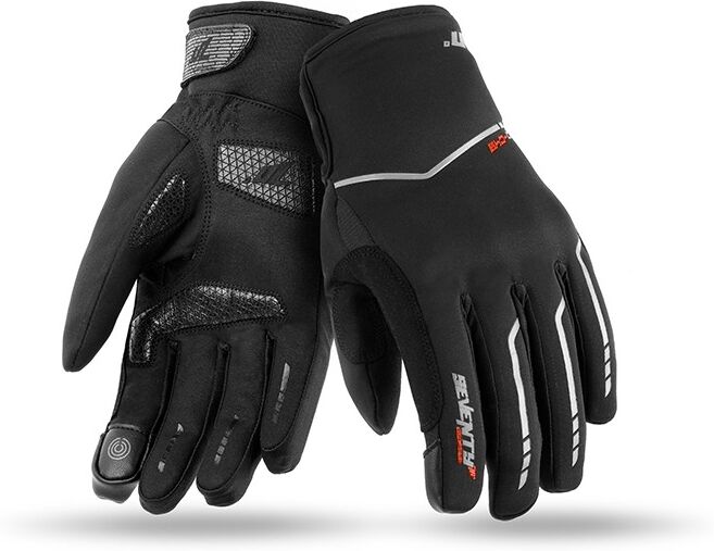 Guantes Seventy Mujer Sd-C51 Invierno Urban Negro Gris  SD12051023