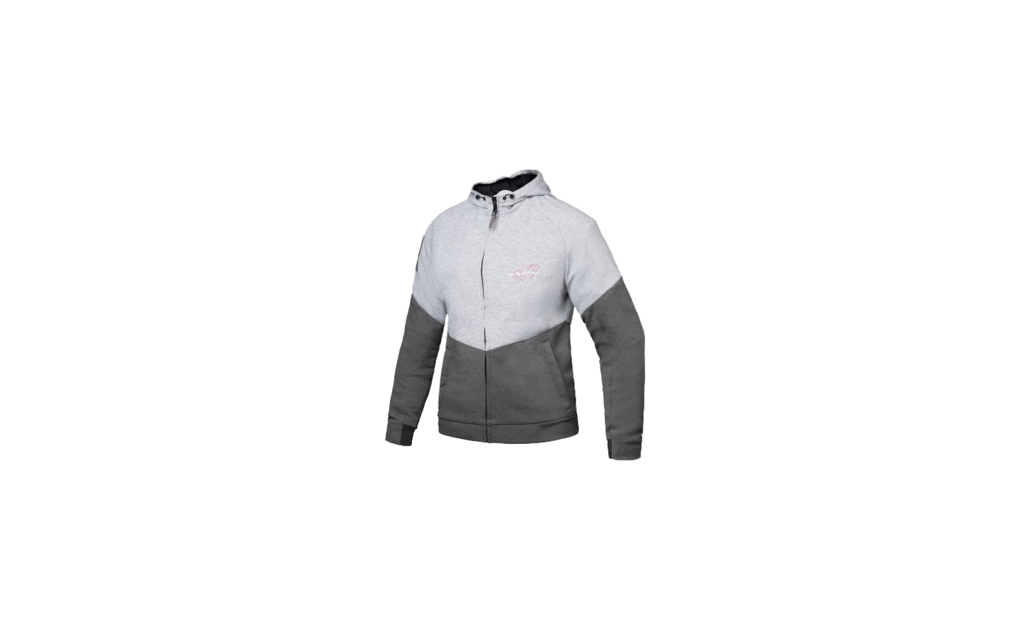 Sudadera Ixon Mujer Touchdown Gris Fucsia  100102068-4056