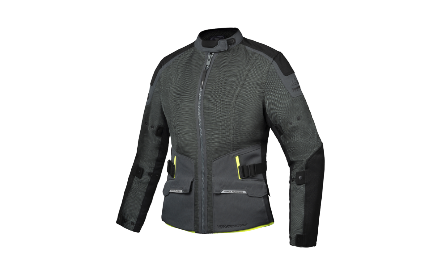 Chaqueta Ixon Mujer M-Njord Verde Negro  105102043-8021