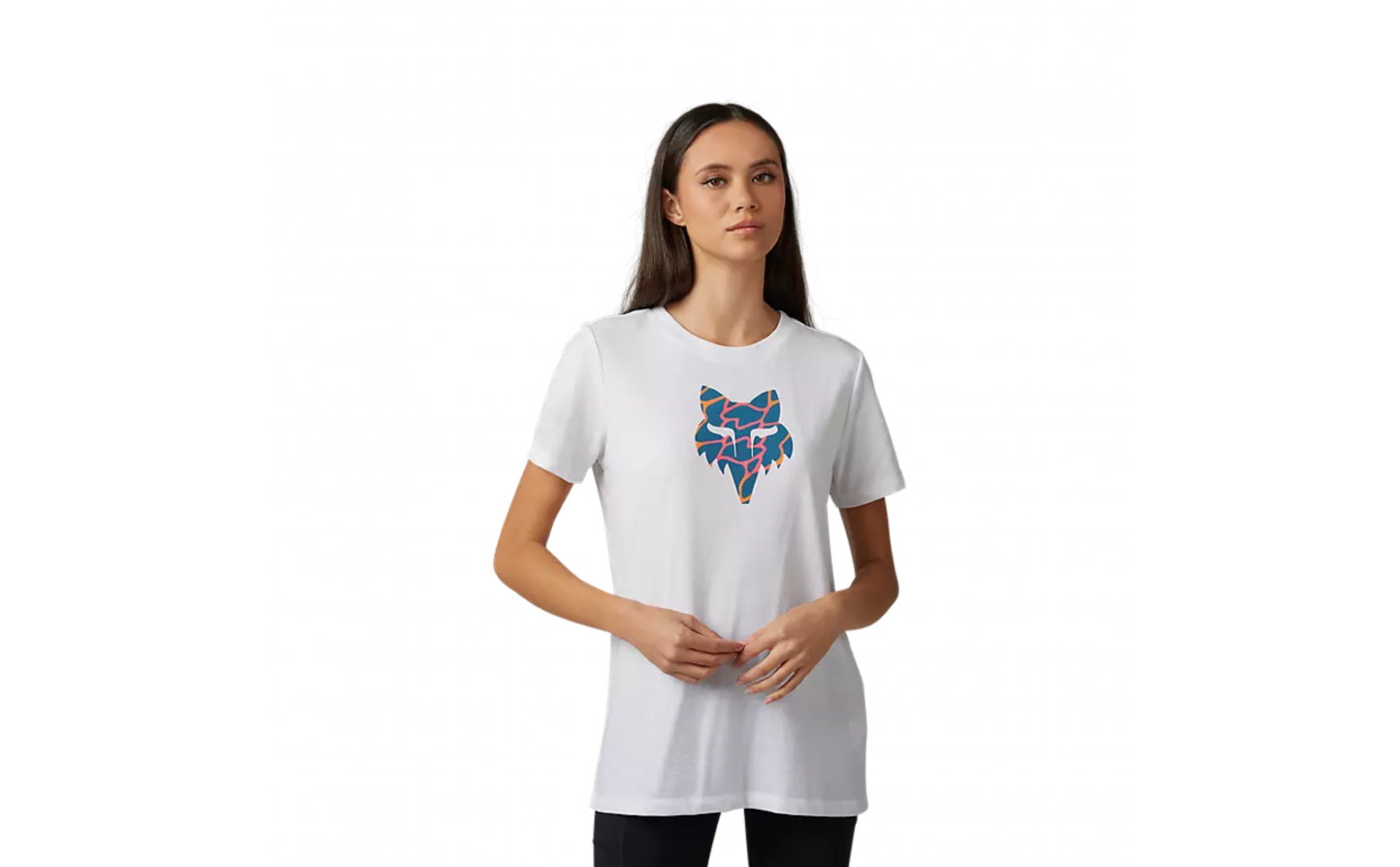 Camiseta Fox Mujer Ryvr Blanco  30808-008