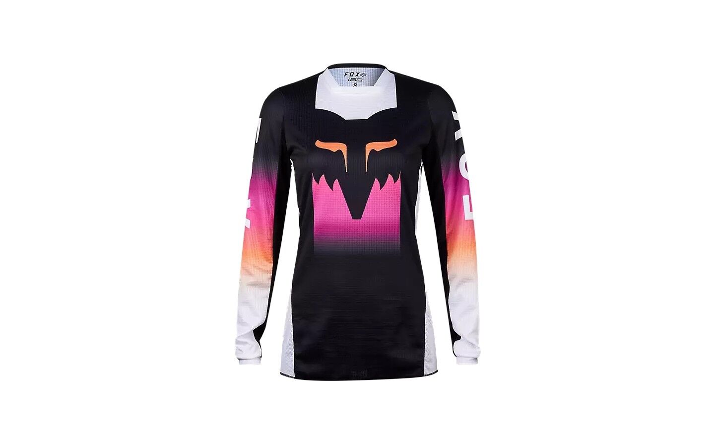 Camiseta Fox Mujer 180 Flora Negro Rosa  31380-285