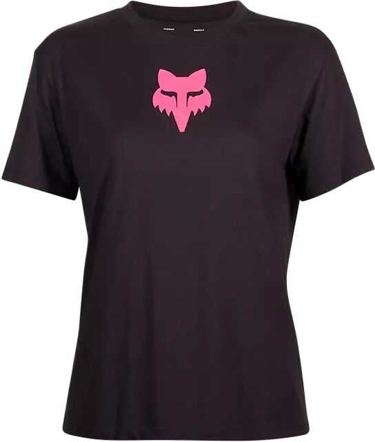 Camiseta Fox Mujer Head Negro Rosa  31850-285