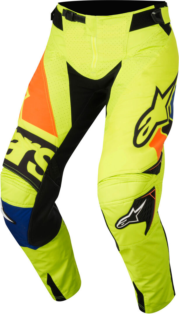 Alpinestars Techstar Factory 2018 Pantalones de Motocross - Negro Verde (28)