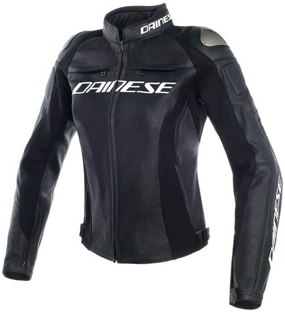 Dainese Racing 3 Damas chaqueta de cuero de la motocicleta