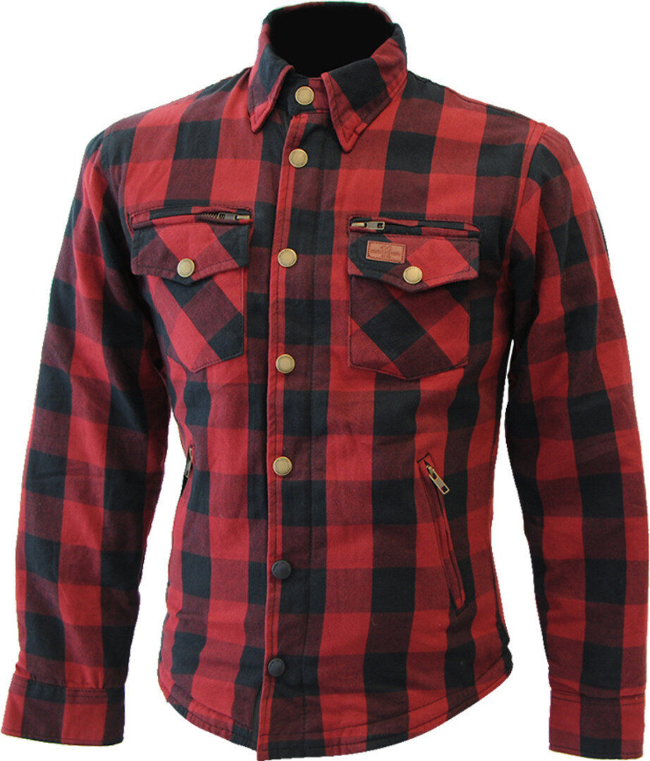 Büse M11 Camisa de las señoras motos - Rojo (46)