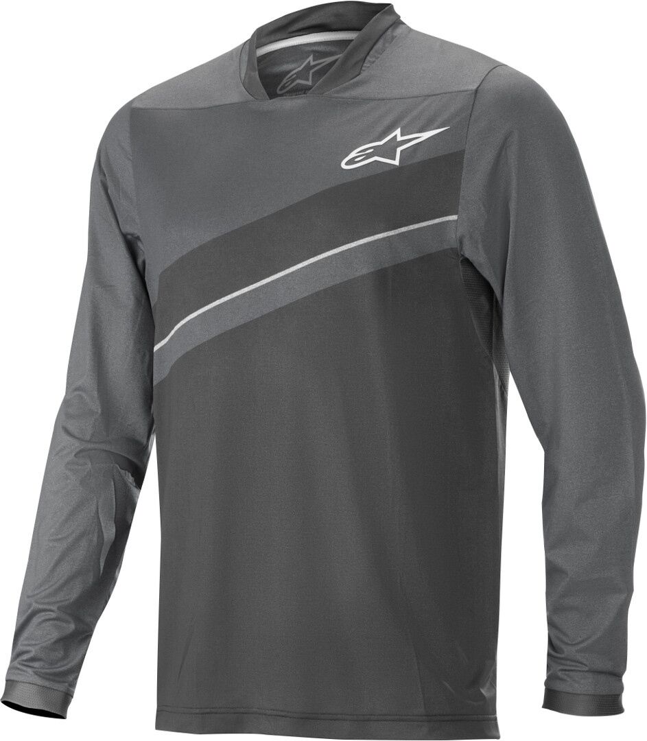 Alpinestars Alps 8.0 Jersey de bicicleta de LS - Negro Gris (M)