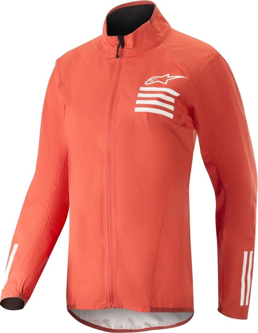 Alpinestars Stella Descender Chaqueta de la bicicleta de las señoras - Blanco Naranja (XL)