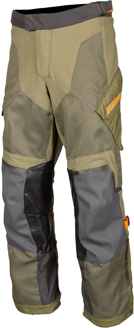 Klim Baja S4 Pantalones Textiles para Motocicletas - Gris Verde (32)