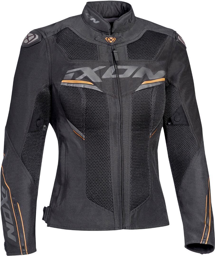 Ixon Draco Chaqueta textil para motocicletas de señoras - Negro Oro (XL)