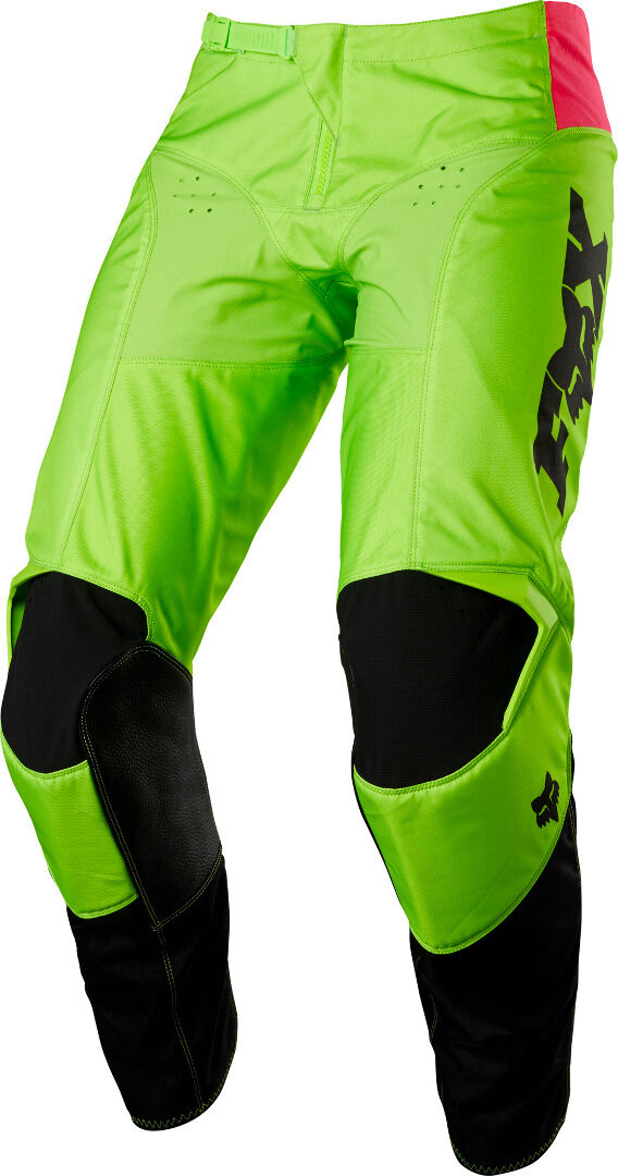 Fox 180 Venin Pantalones de Motocross - Negro Verde (30)