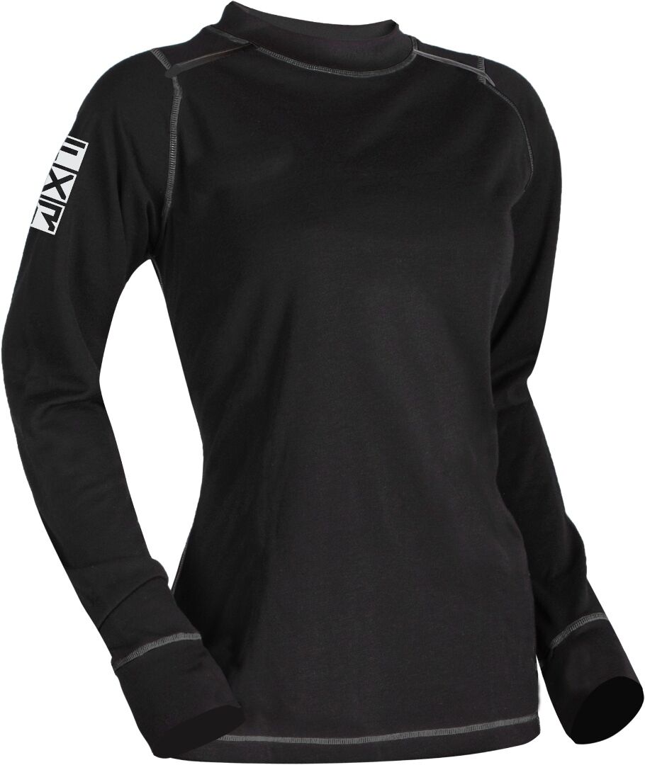 FXR Tenacious Merino Lady Longsleeve Camisa Funcional - Negro (XS)