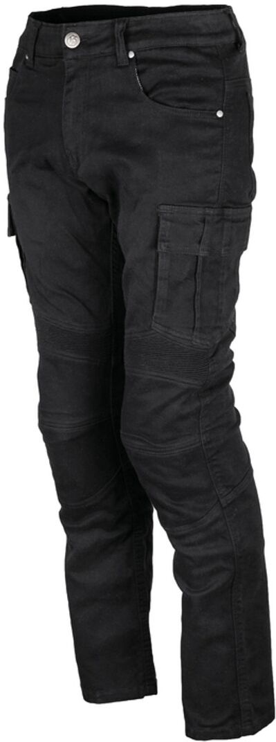 gms Lizard Cargo Pantalones textiles de motocicleta - Negro (44)