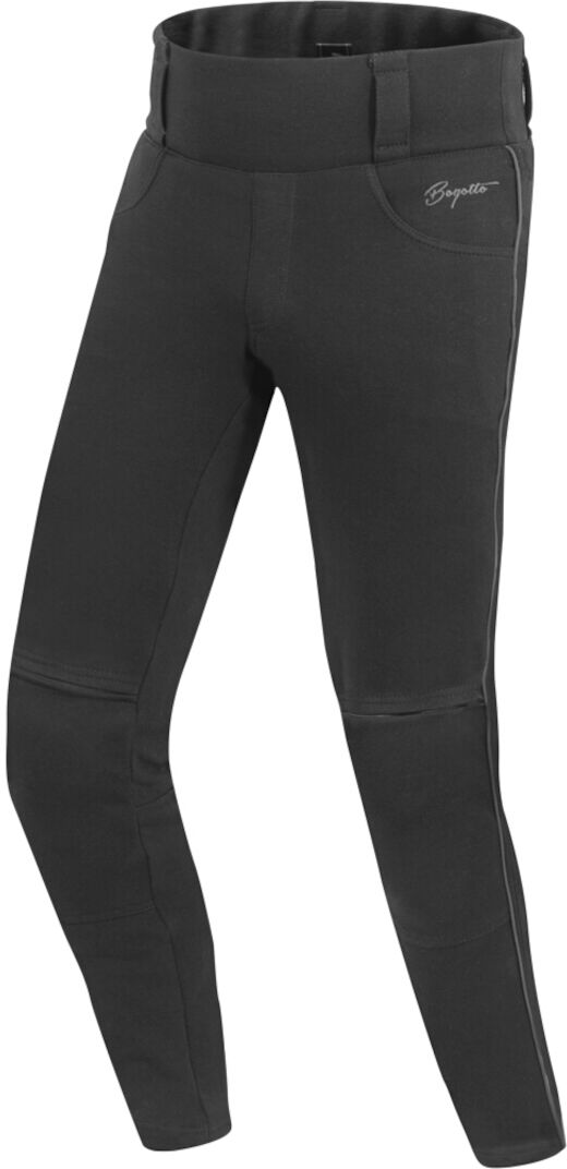 Bogotto Carlina Leggings de motocicleta de damas - Negro (34)