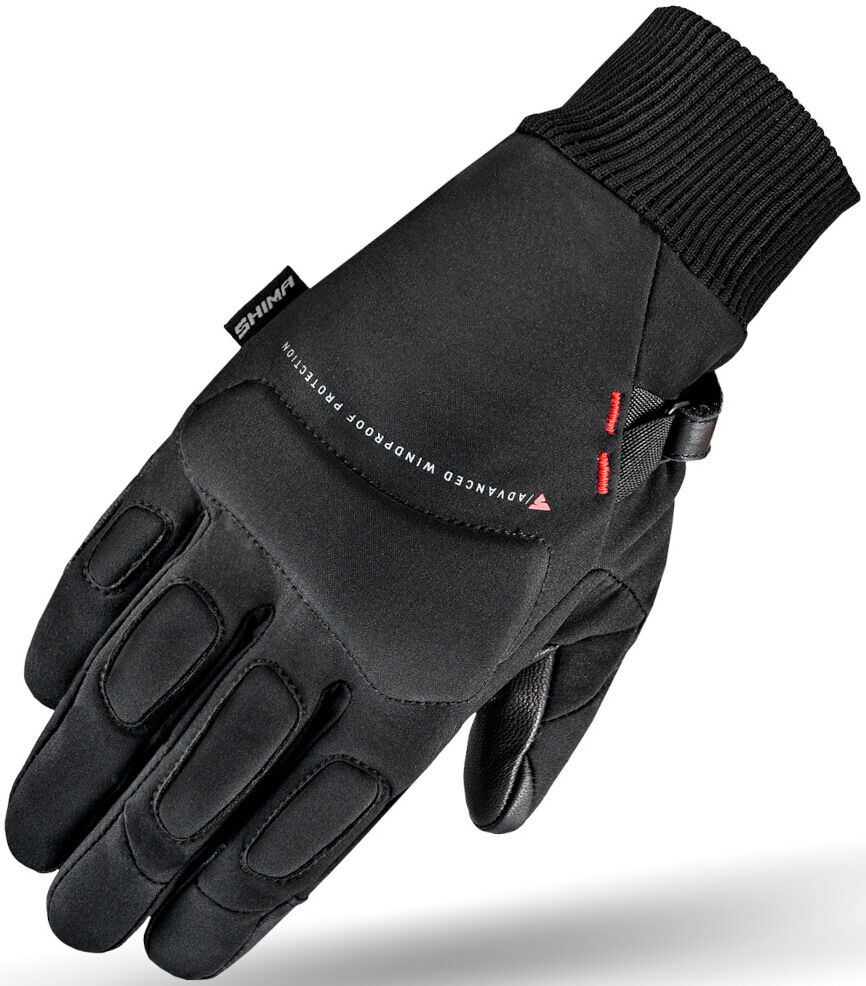 SHIMA Oslo Wind Guantes de moto para mujer - Negro (XS)