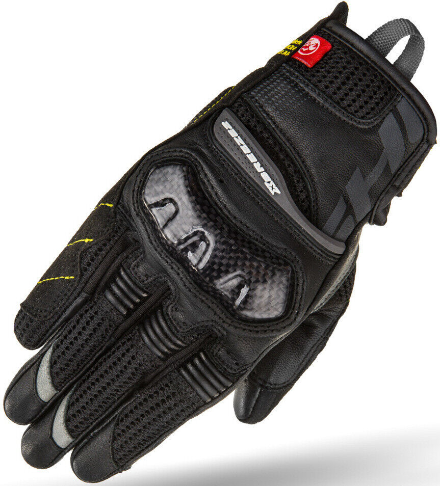 SHIMA X-Breeze 2 Guantes de moto para mujer - Negro Gris (L)