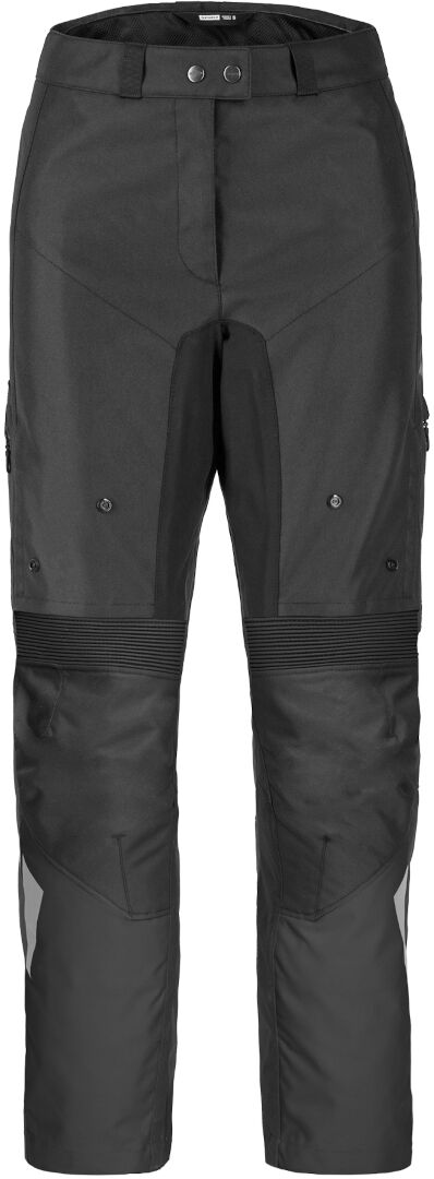 Spidi Crossmaster Pantalones textiles para motocicletas para damas - Negro (XS)