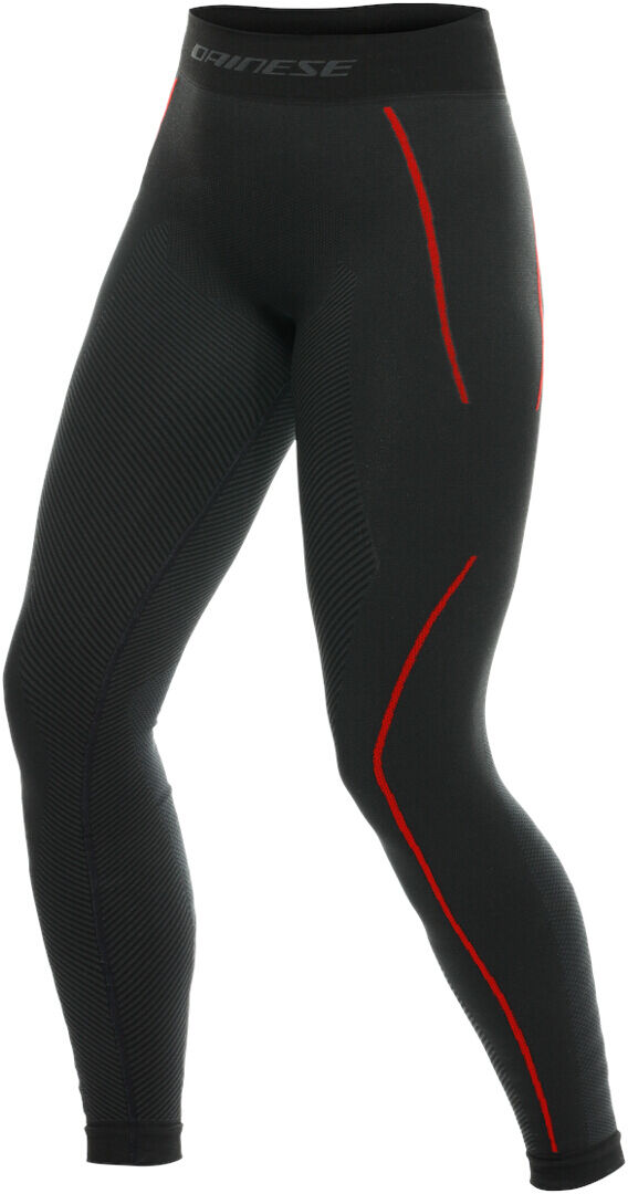 Dainese Thermo Pantalones funcionales para damas - Negro Rojo (L XL)