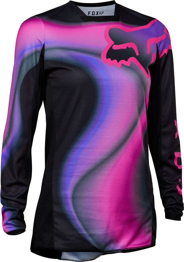 Fox 180 Toxsyk Maillot de motocross femenino - Negro (L)