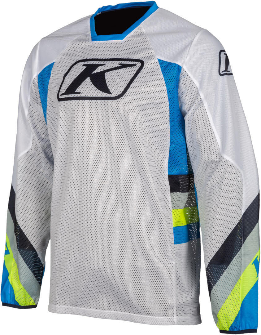 Klim Mojave 2023 Maillot de motocross - Gris Azul (XL)