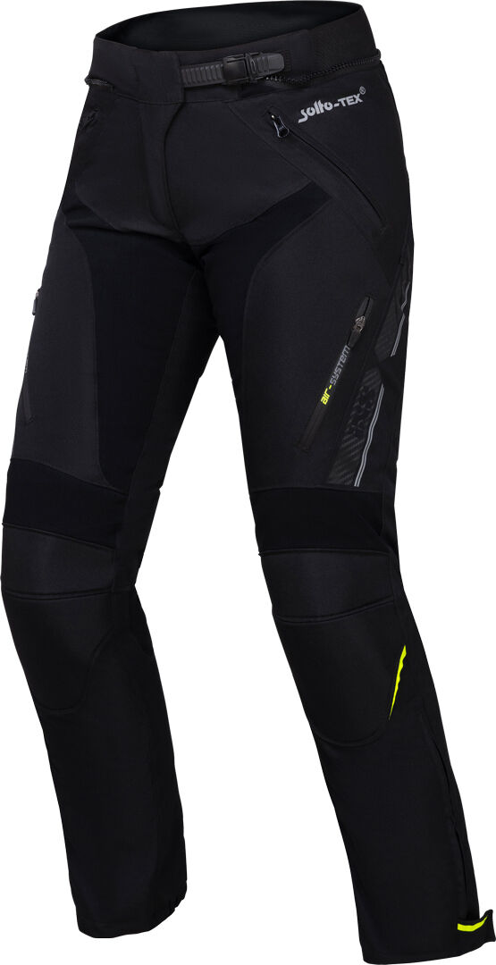 IXS Carbon-ST impermeable Ladies Motorcycle Textile Pants - Negro (3XL)