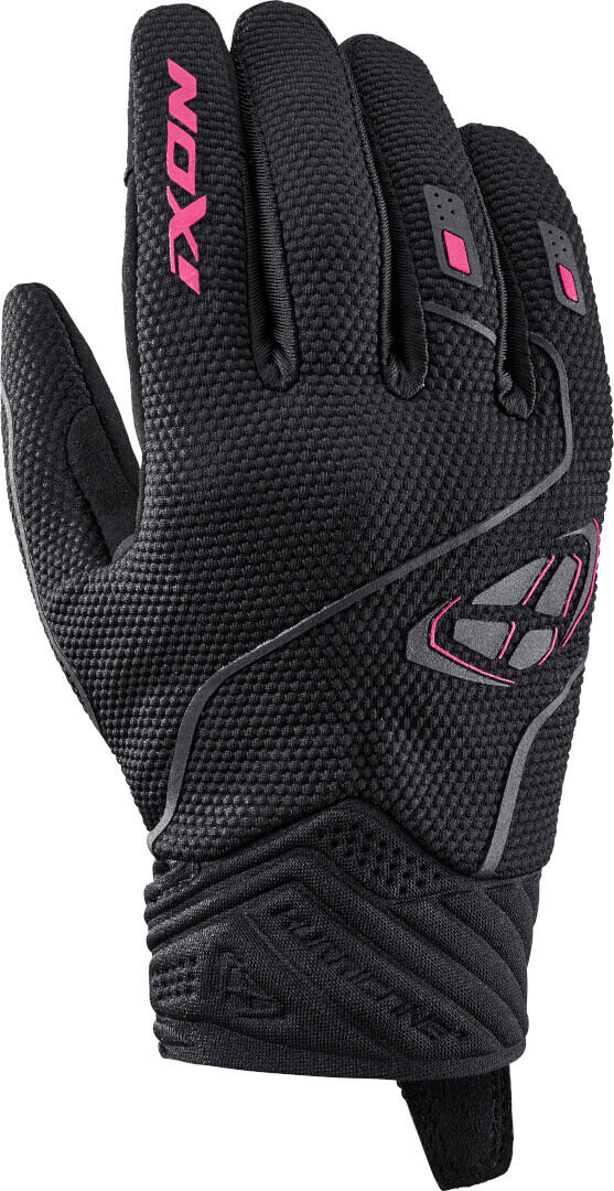 Ixon Hurricane 2 Guantes de moto para mujer - Negro Rosa (XS)