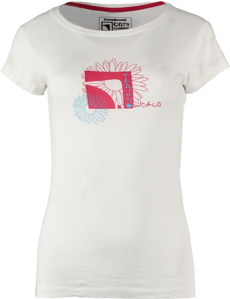 Trango bulot camiseta montaña manga corta mujer Blanco (XS)