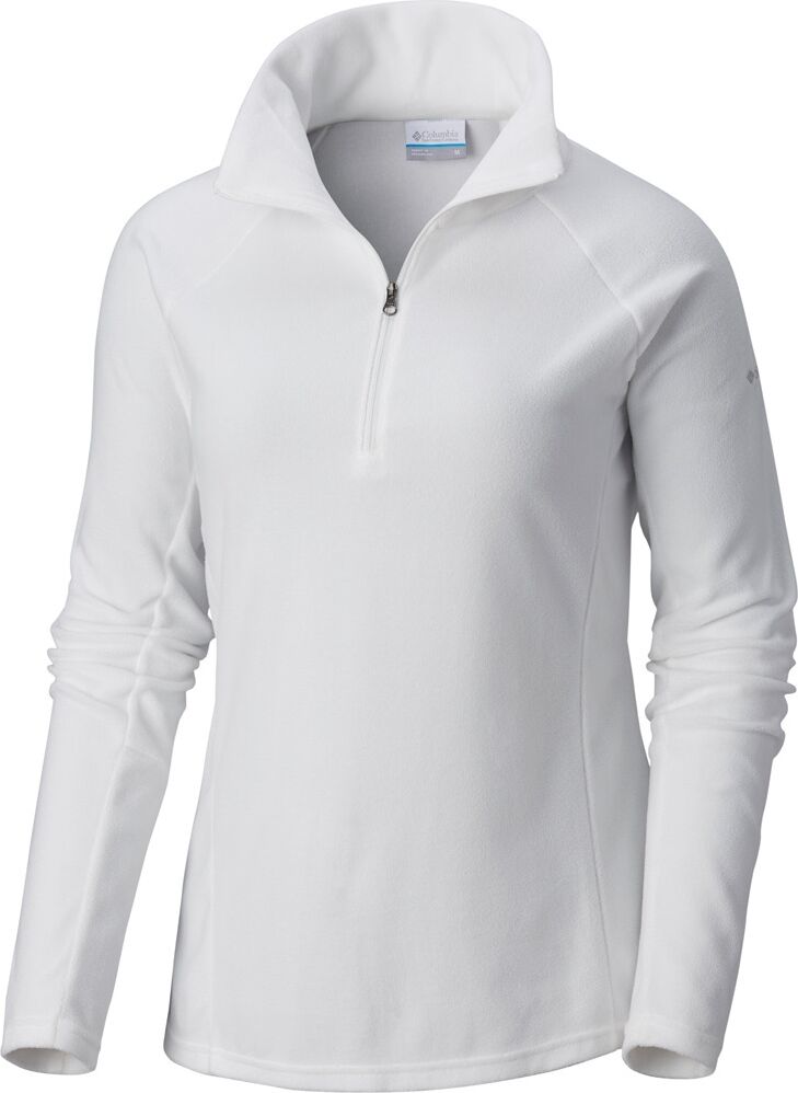 Columbia glacial iv 1/2 zip forro polar mujer Blanco (XL)