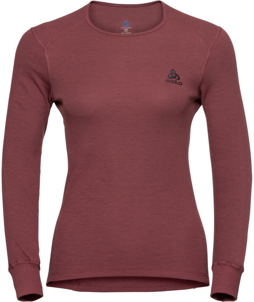 Odlo active warm camiseta térmica manga larga mujer Rojo (XL)