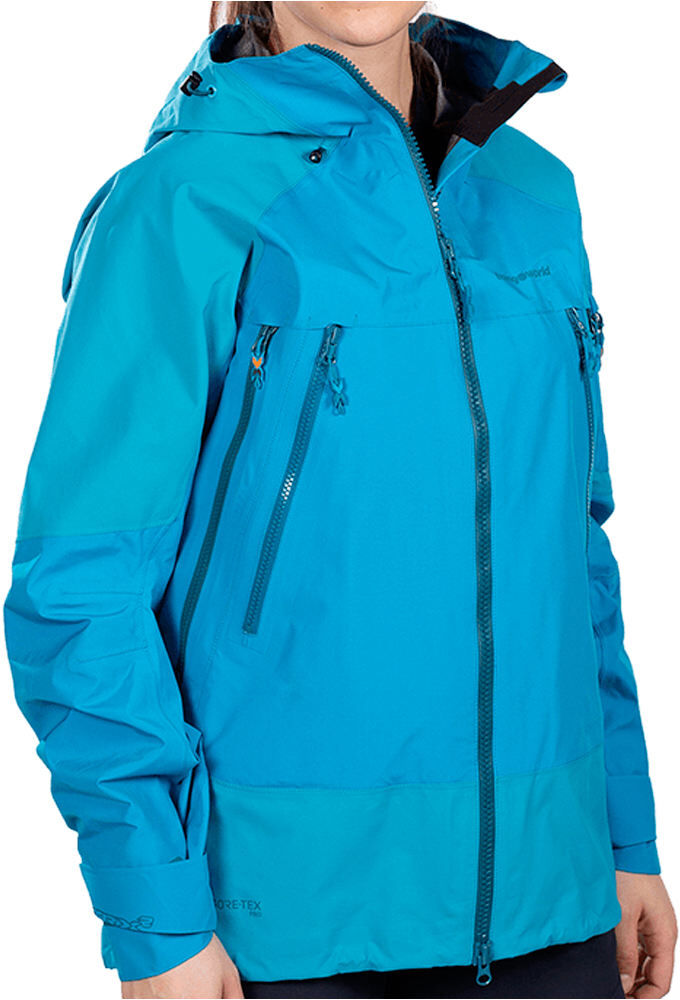 Trango trx2 shell wm pro chaqueta impermeable mujer Azul (L)