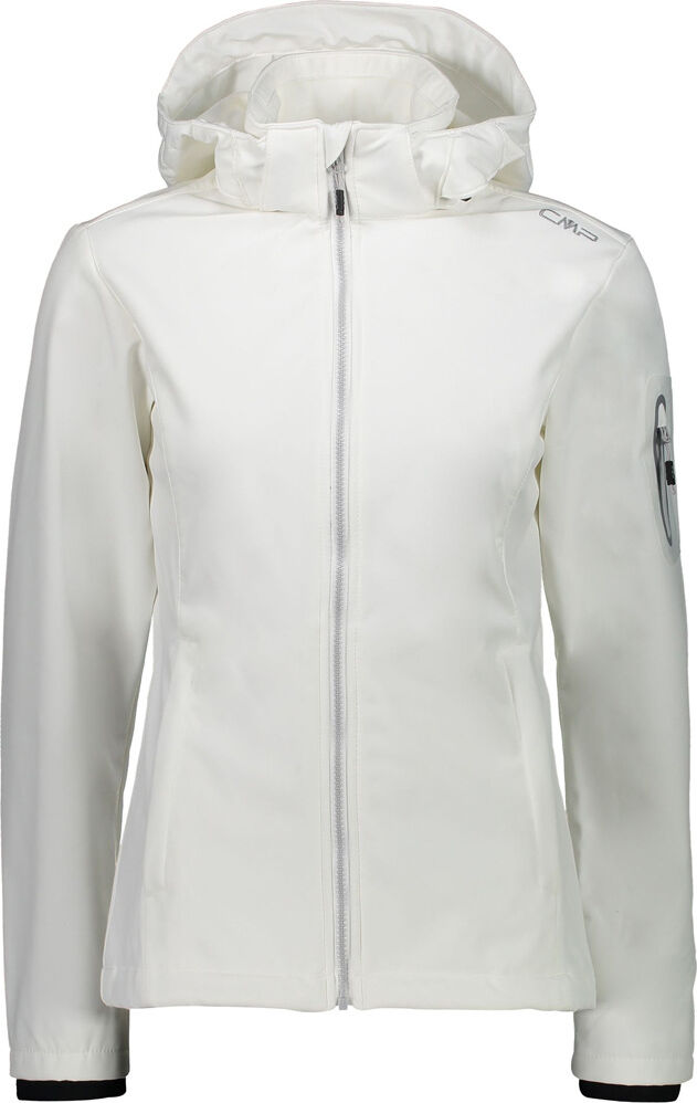 Cmp woman zip hood jacket chaqueta impermeable mujer Blanco (46)