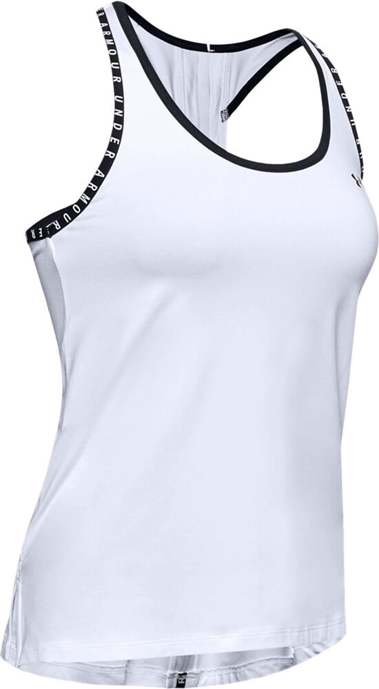 Under Armour ua knockout tank camiseta tirantes fitness mujer Blanco (M)