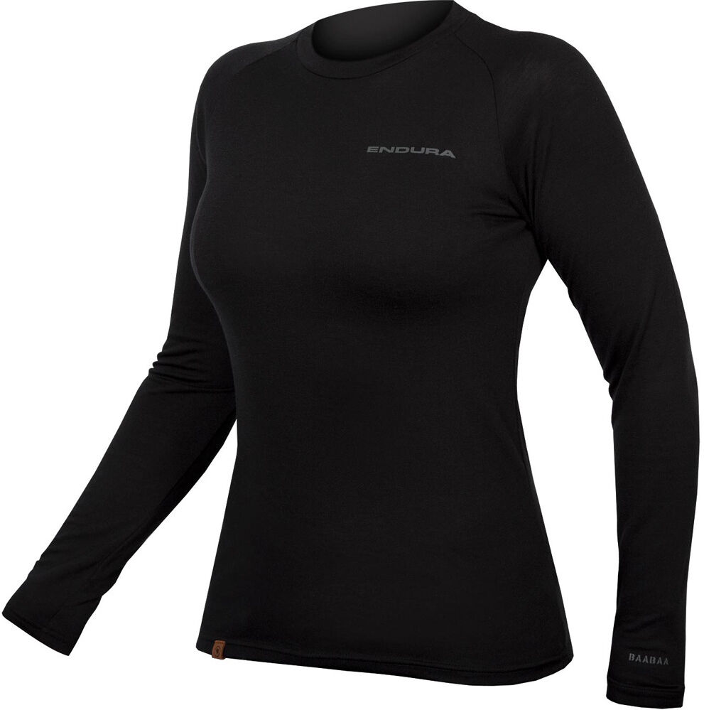 Endura baabaa camiseta térmica mujer Negro (S)