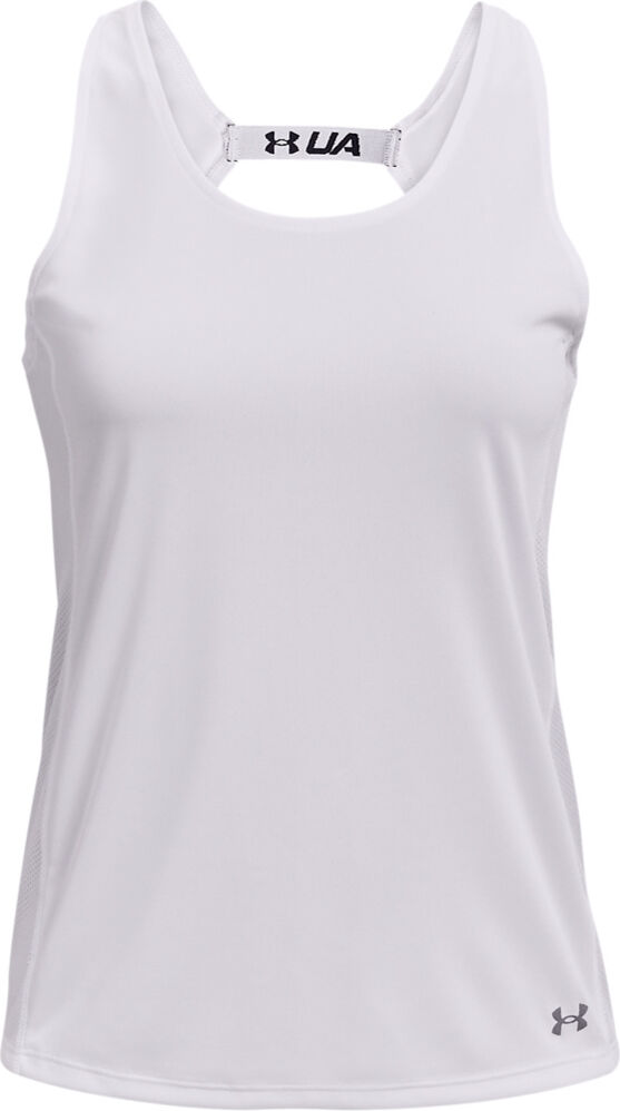 Under Armour ua fly by tank camiseta técnica tirantes mujer Blanco (L)