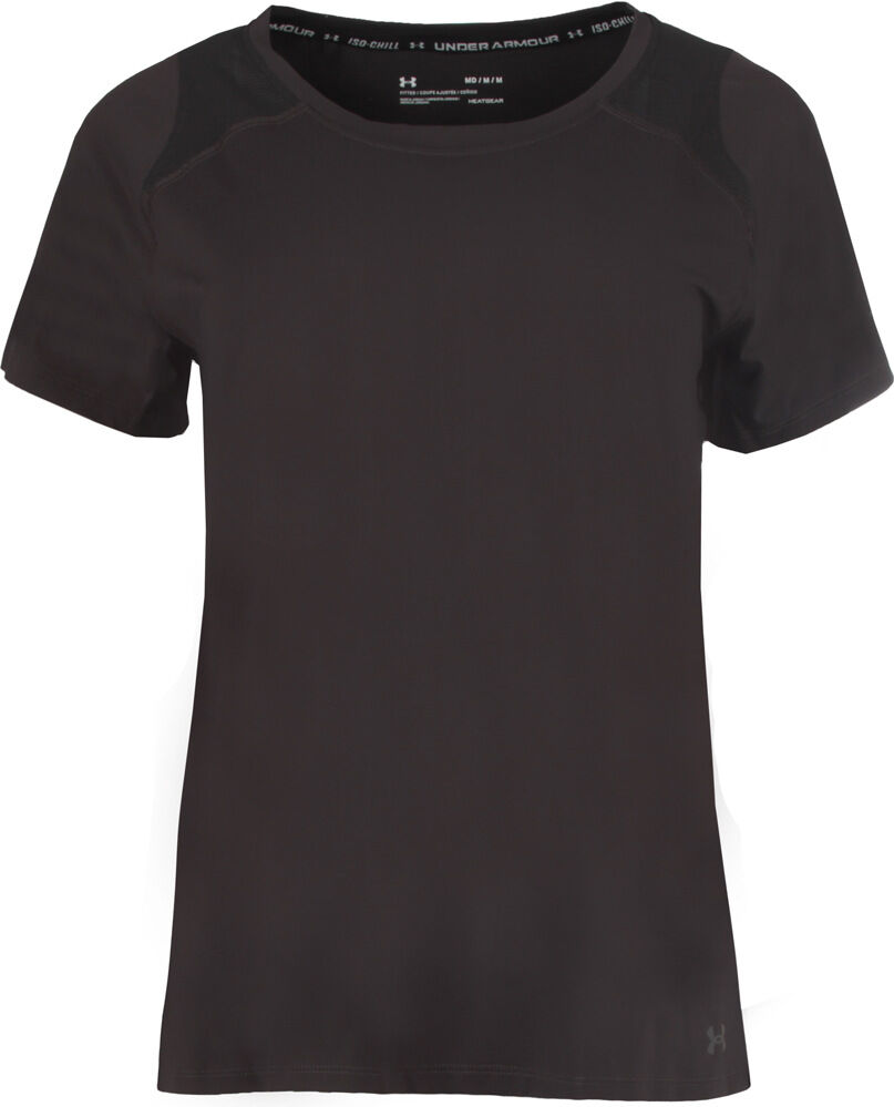 Under Armour iso-chill run 200 camiseta entrenamiento manga corta mujer Gris (L)