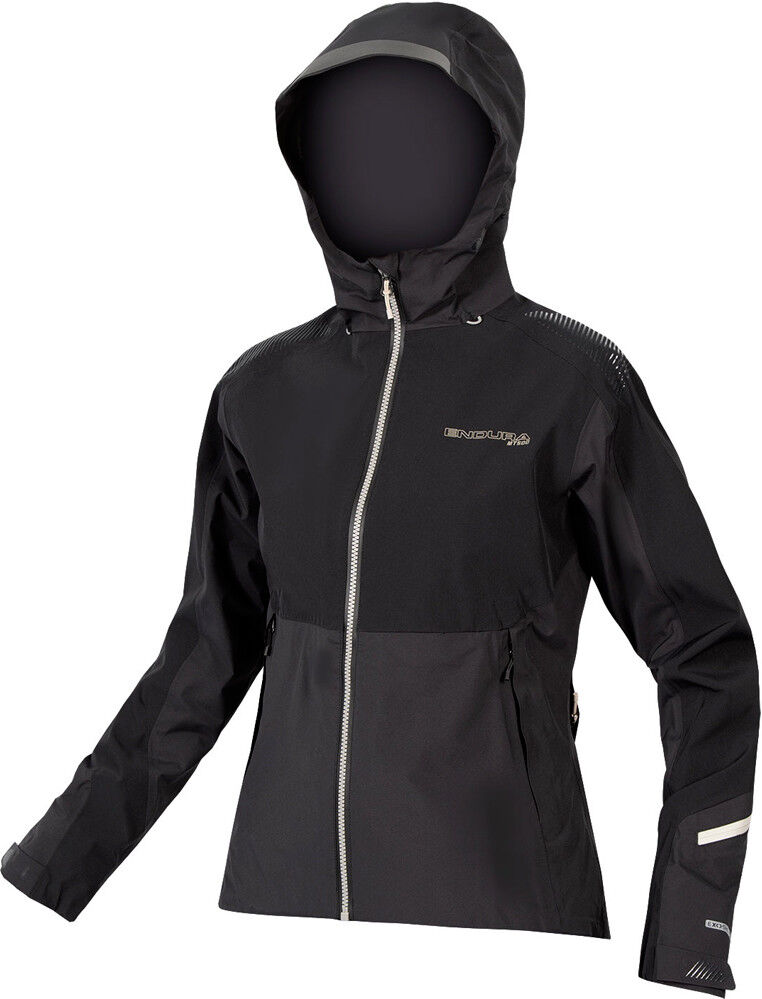 Endura mt500 chaqueta impermeable ciclismo mujer Negro (XS)