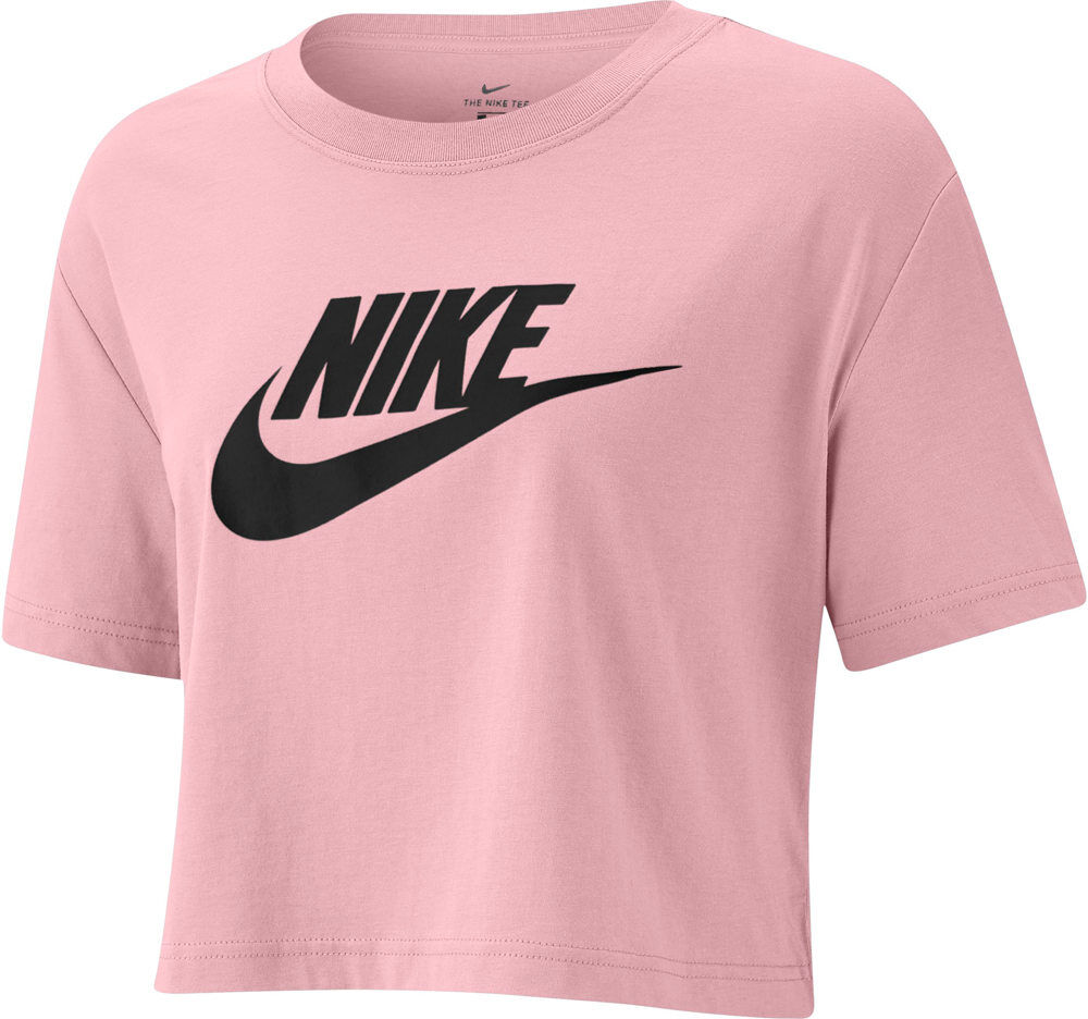 Nike sportswear essential icon futura camiseta manga corta mujer Rosa (L)