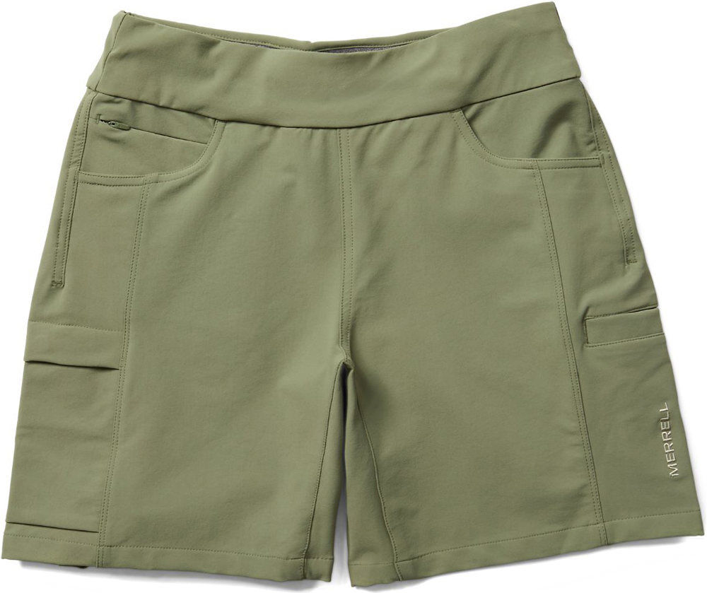 Merrell wayfinder pantalón corto montaña mujer Verde (8)