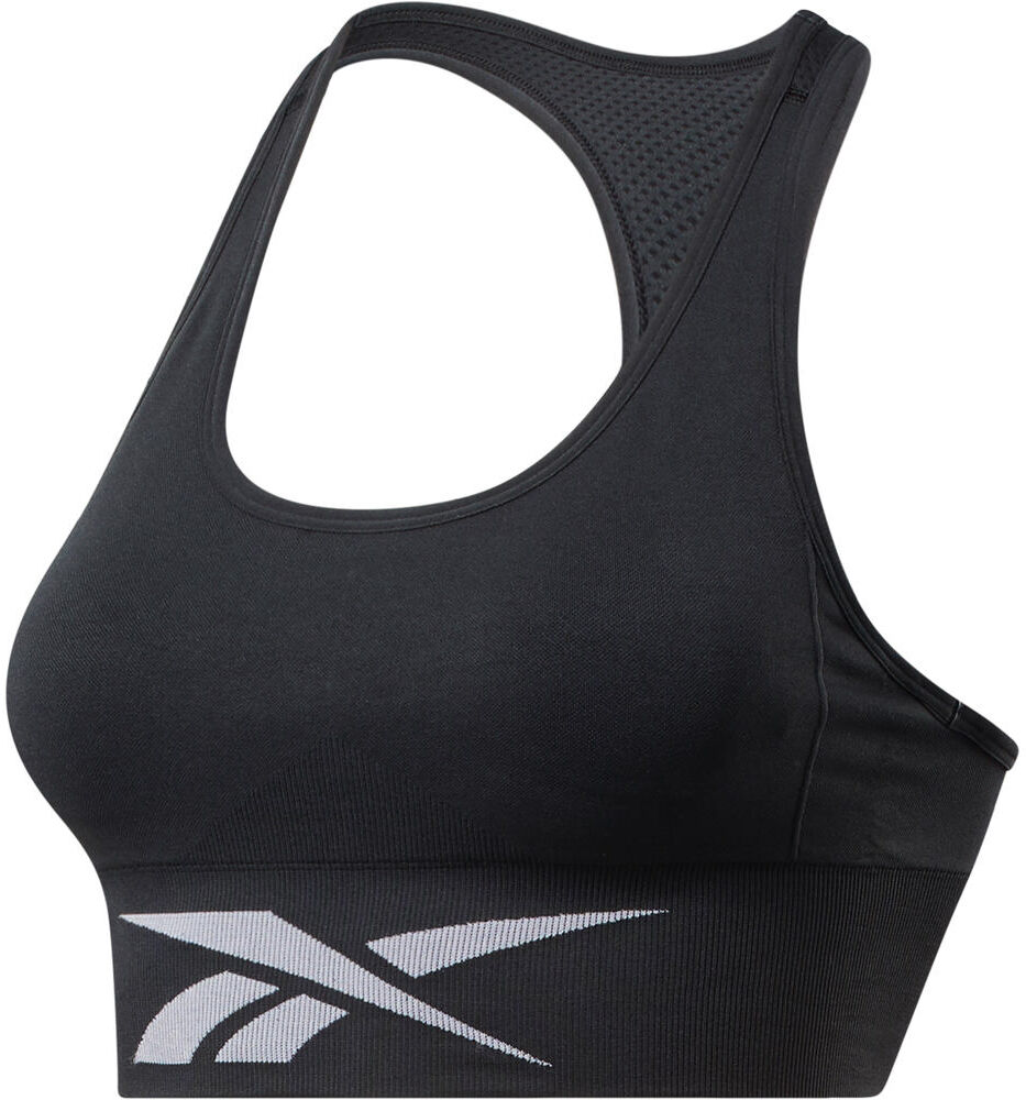 Reebok wor seamless bra sujetadores deportivos Negro (XS)