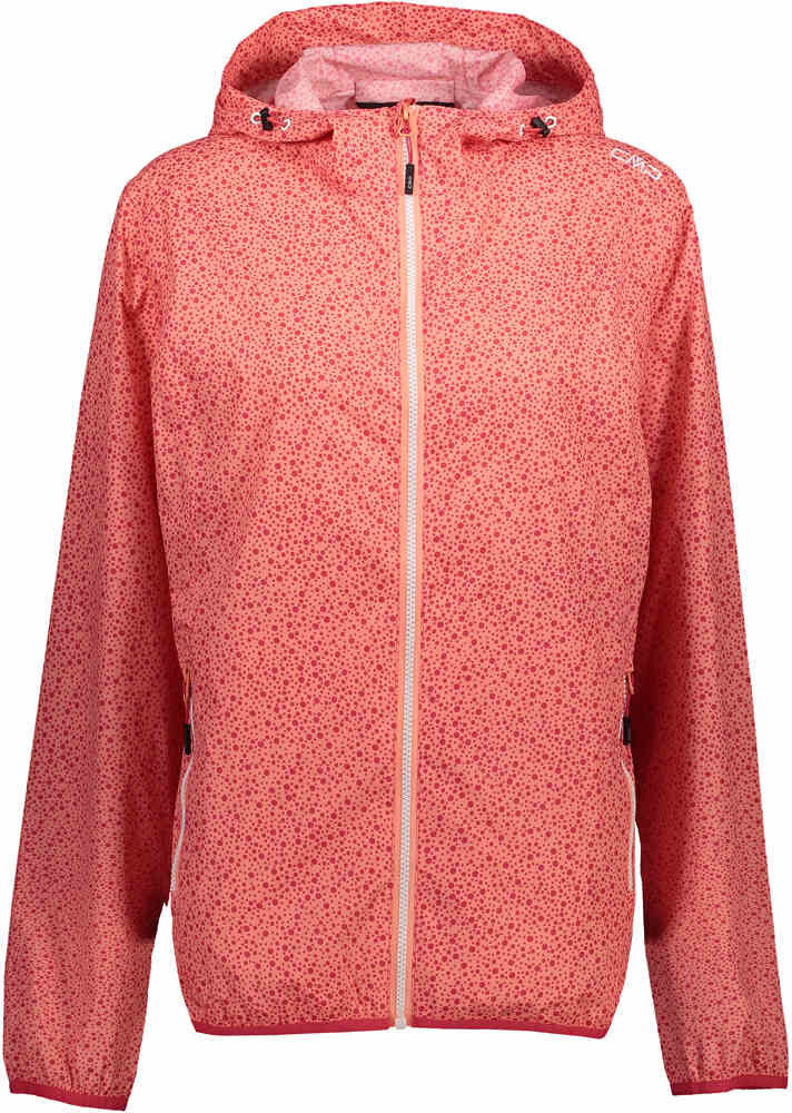 Cmp woman jacket rain fix hood chubasquero mujer Rosa (44)