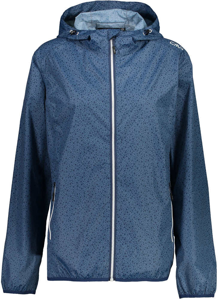 Cmp woman jacket rain fix hood chubasquero mujer Marino (42)