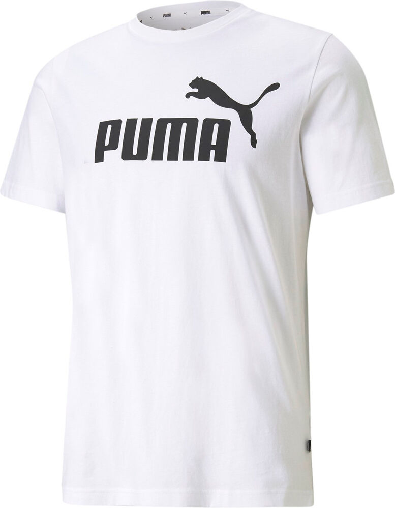 Puma essentials logo camiseta manga corta hombre Blanco (L)