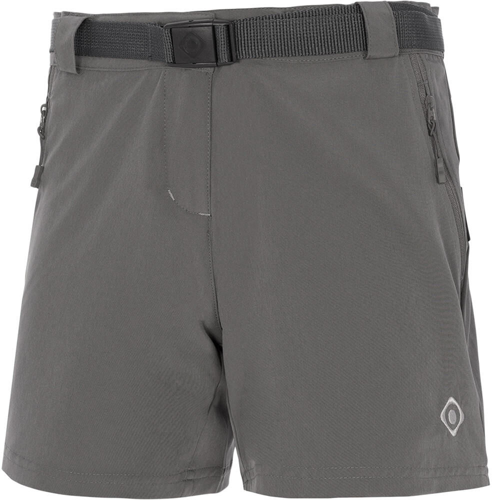 Izas bielsa ii pantalón corto montaña mujer Gris (XXL)