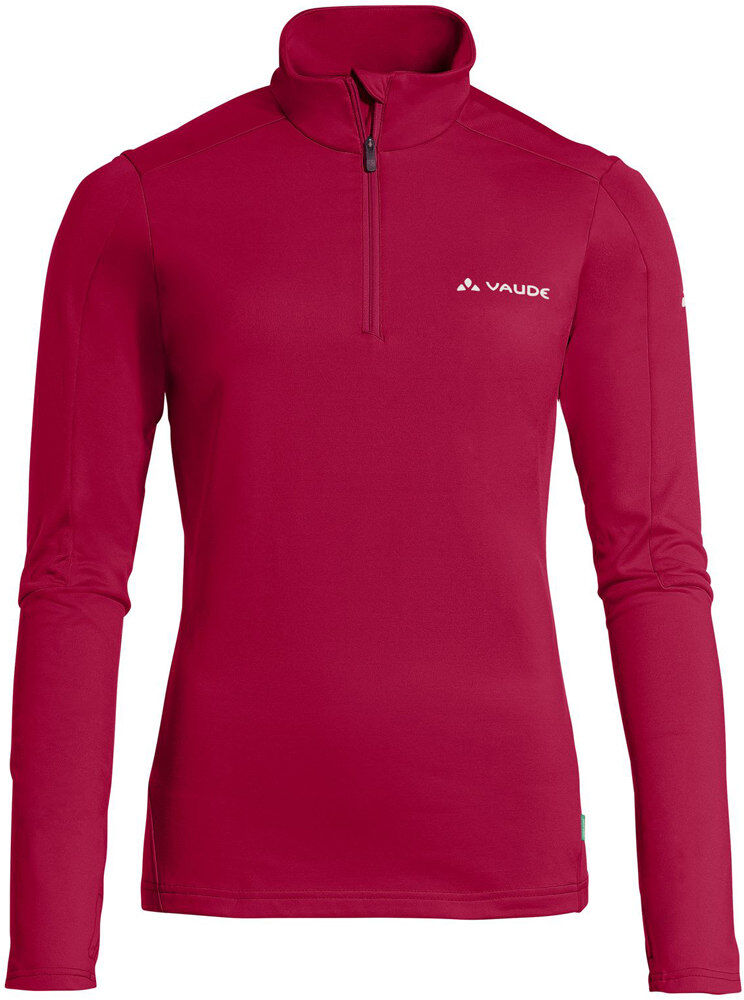 Vaude livigno halfzip ii chaqueta softshell mujer Rojo (42)